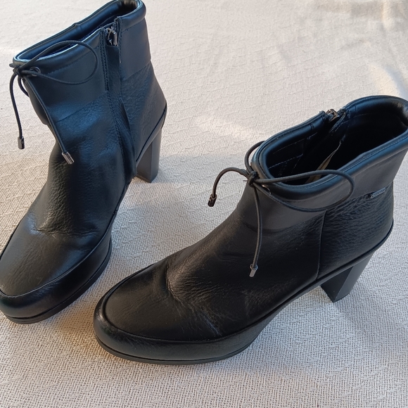 clark's ♡ gore-tex leather ankle boots - Picture 1 of 14